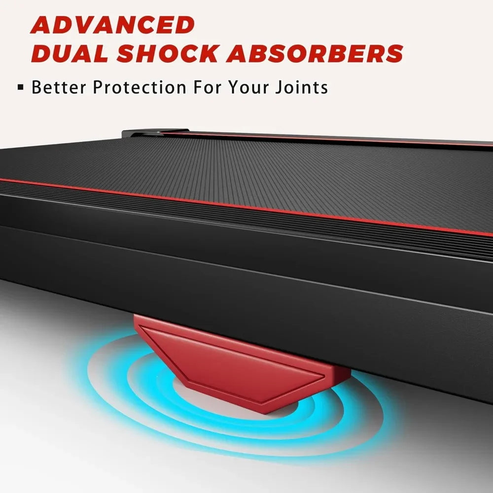 Folding Treadmill with LED Display, Portable Walking Pad