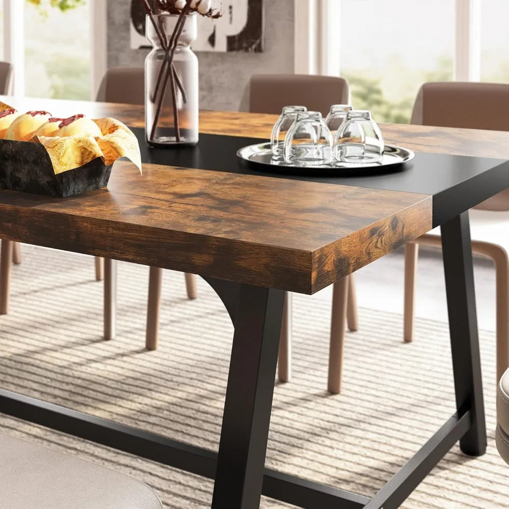 Tribesigns Dining Table for 8 People, 70.87-inch