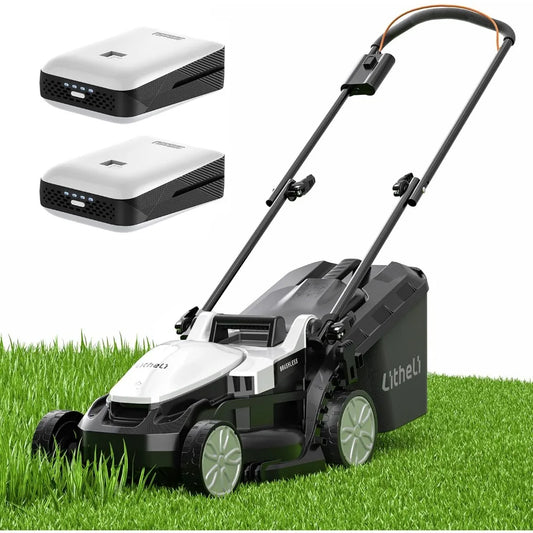 Cordless Lawn Mower 13 Inch, 5 Heights Adjustments
tts