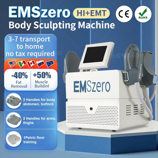 Hi-emt Profession Ems Body Sculpting Machine 6500W