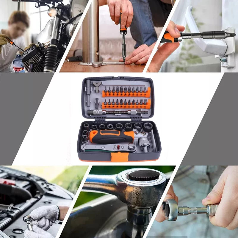38 in 1 Labor-Saving Ratchet Screwdriver Set