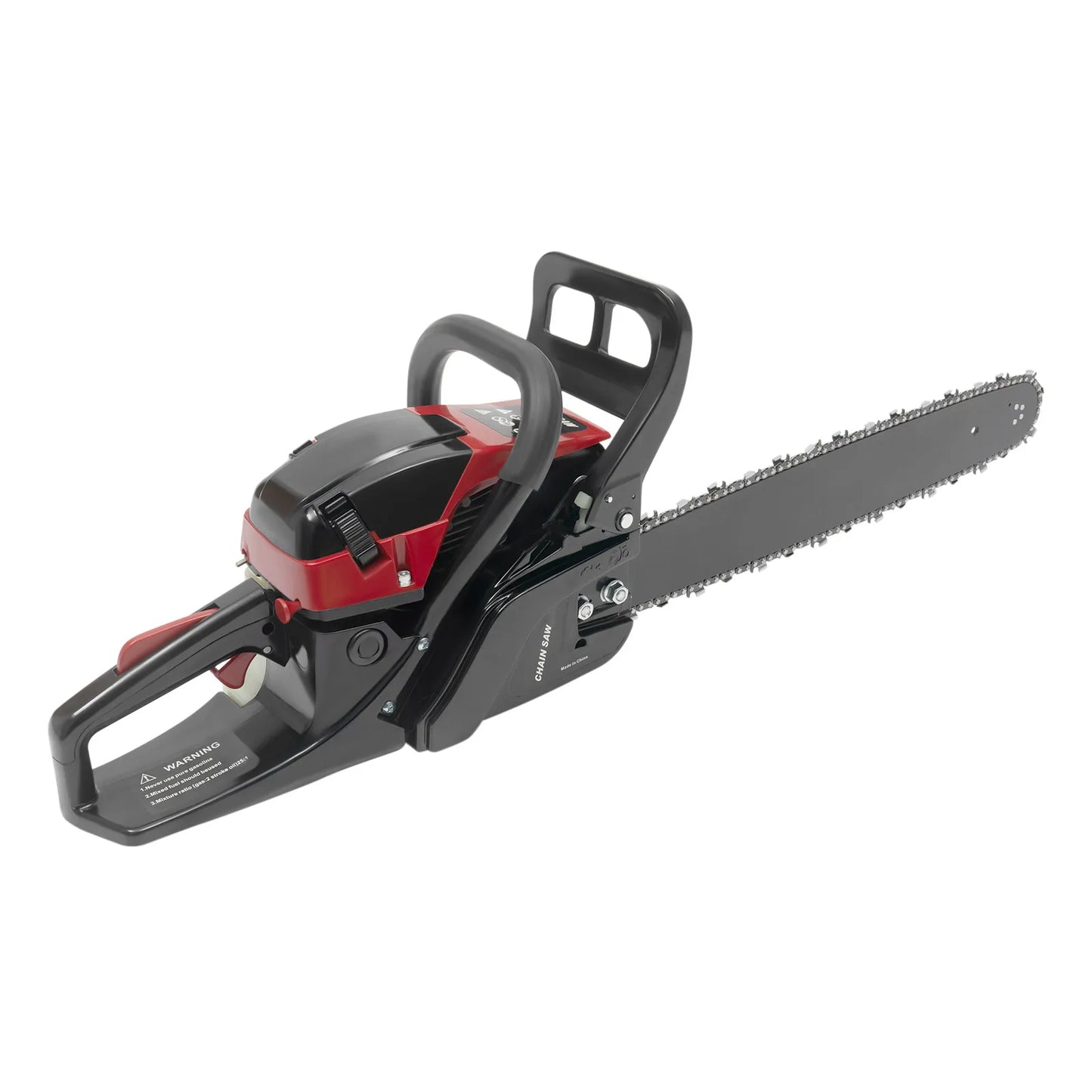 20 Inch 58CC Gas Chainsaw Gasoline Powered Chain Saw 2 Cycle Engine Single Cylinder