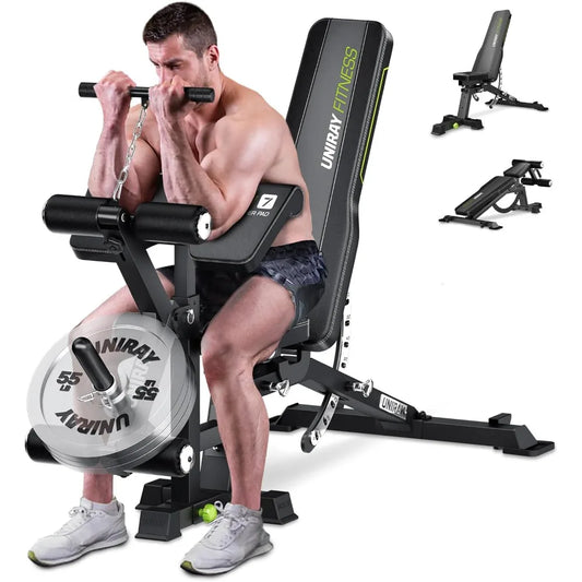 Weight Bench, Adjustable Workout Bench for Home Gym