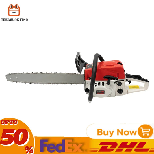 Petrol Chainsaw 20/22 inch 52cc Professional Power Chain Saws