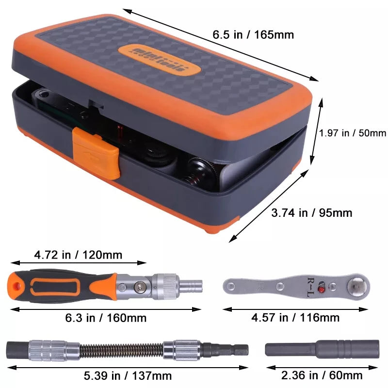 38 in 1 Labor-Saving Ratchet Screwdriver Set
