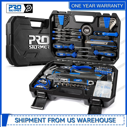 160-Piece Portable Tool Kit Home Repair Tool Set