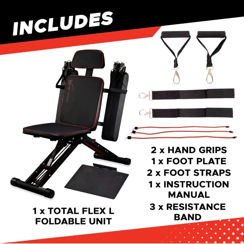 Compact Design Home Gym with Versatile Exercises Equipment