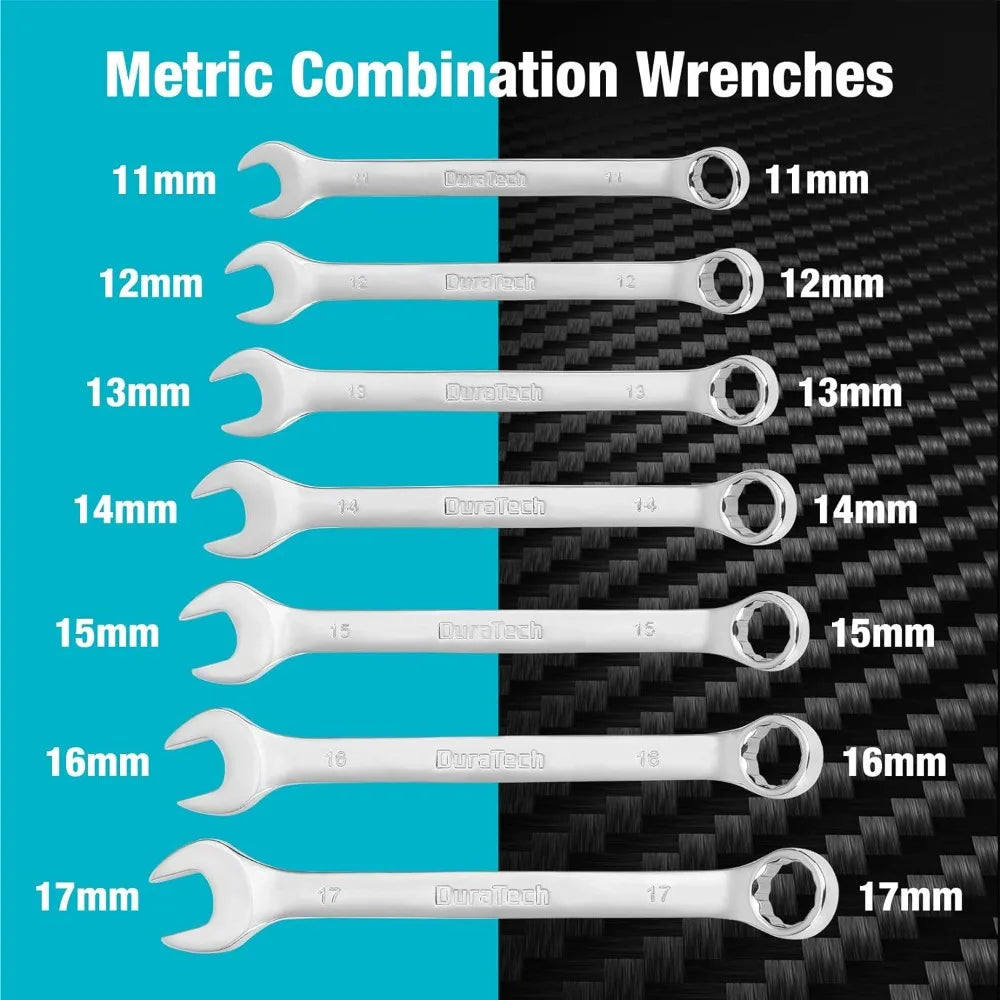 497-Piece Mechanics Tool Set, Include SAE/Metric Sockets