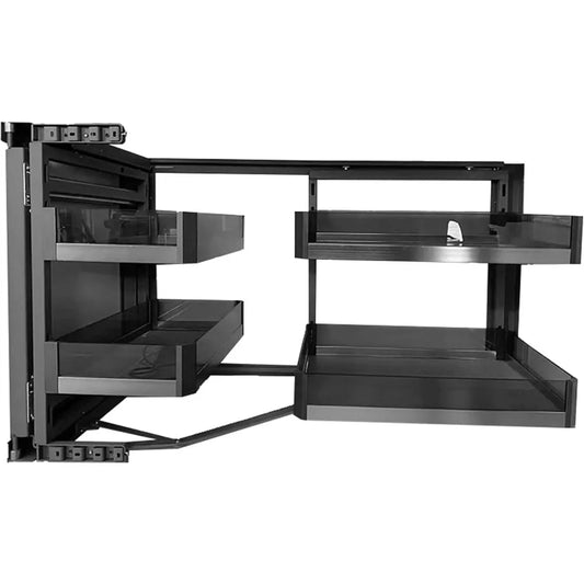 Blind Corner Cabinet Pull Out Organizer 2 Tiers Soft Close