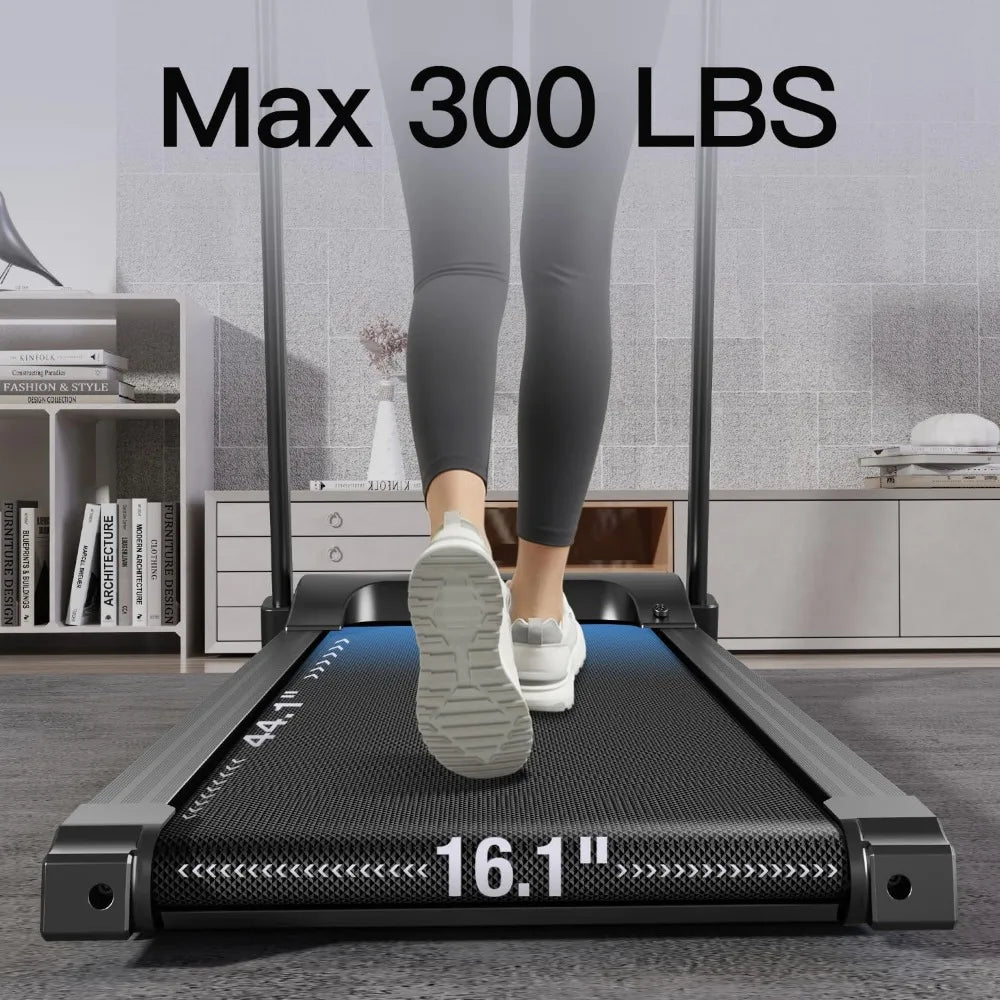 Fitness Home Auto-Folding Incline Treadmill 300 lbs Capacity