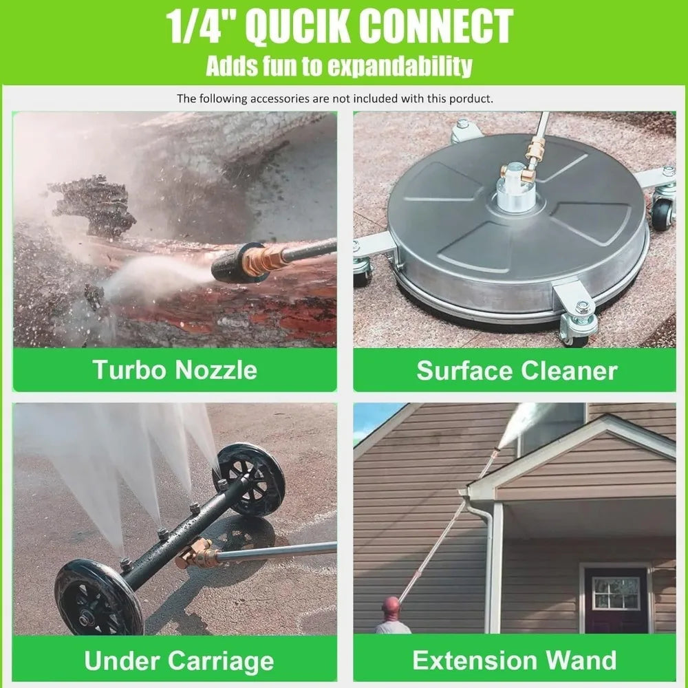 4200PSI Gas Pressure Washer, 4.0GPM Heavy Duty Power Washer