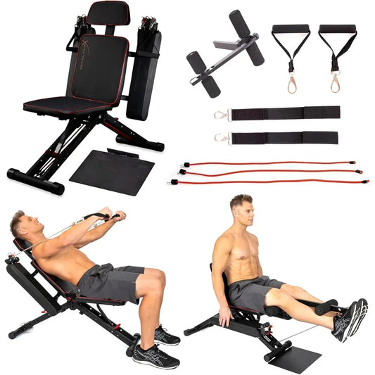 Compact Design Home Gym with Versatile Exercises Equipment