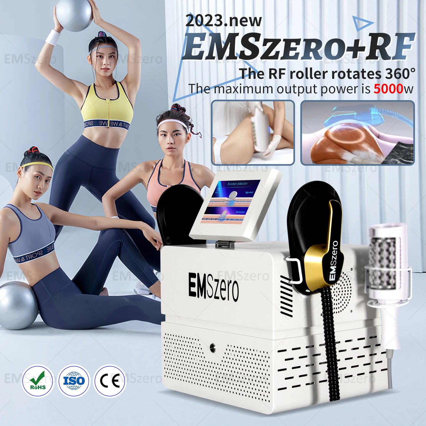 Hi-emt Profession Ems Body Sculpting Machine 6500W