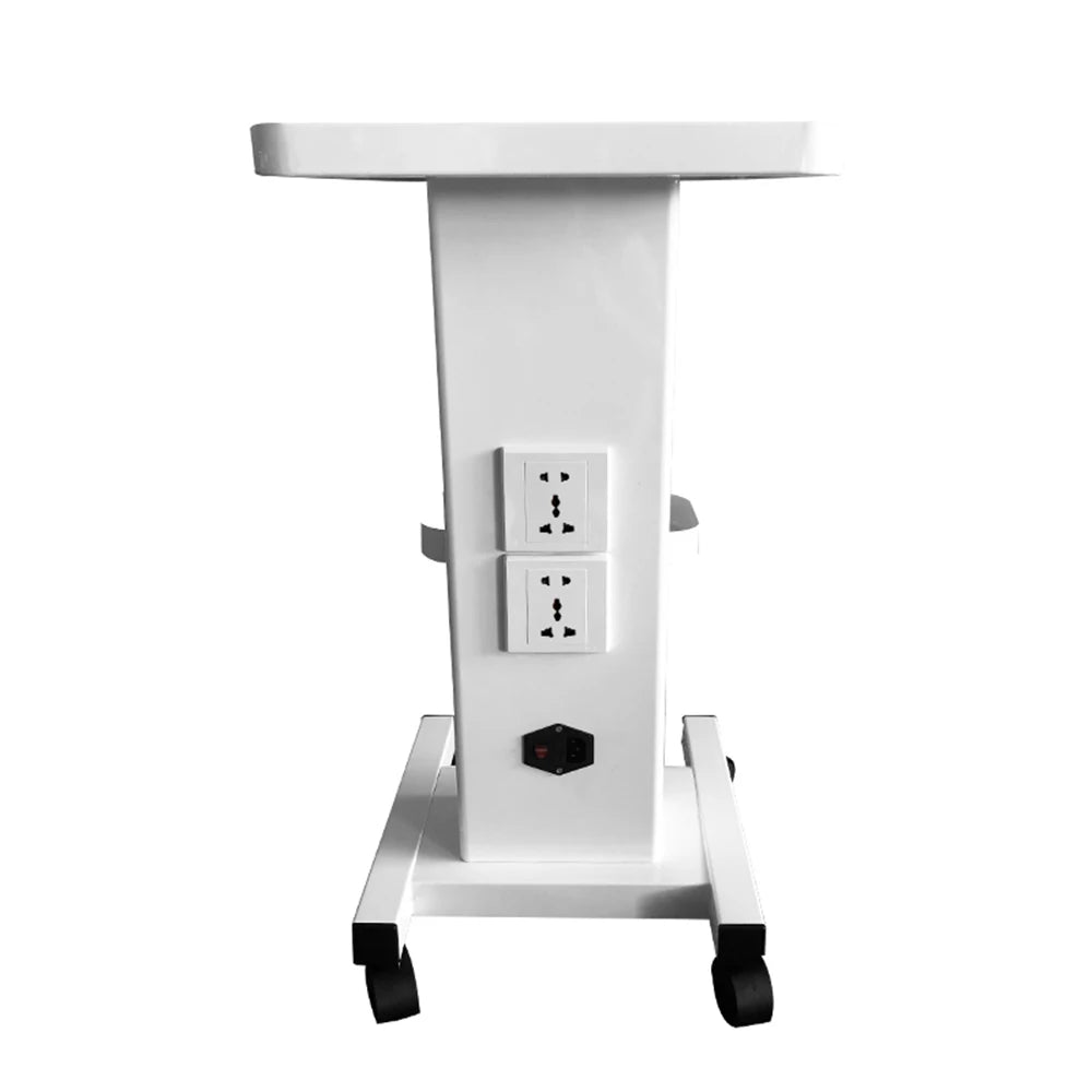 Salon Trolley With Socket Stand Rolling Cart Beauty Wheel Holder Spa Cart 45kg
