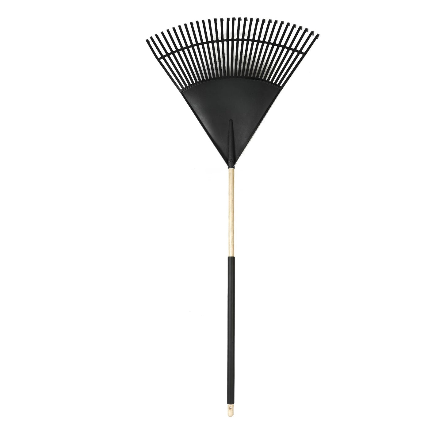 Expert Gardener 30-inch Wood and Poly Leaf Rake