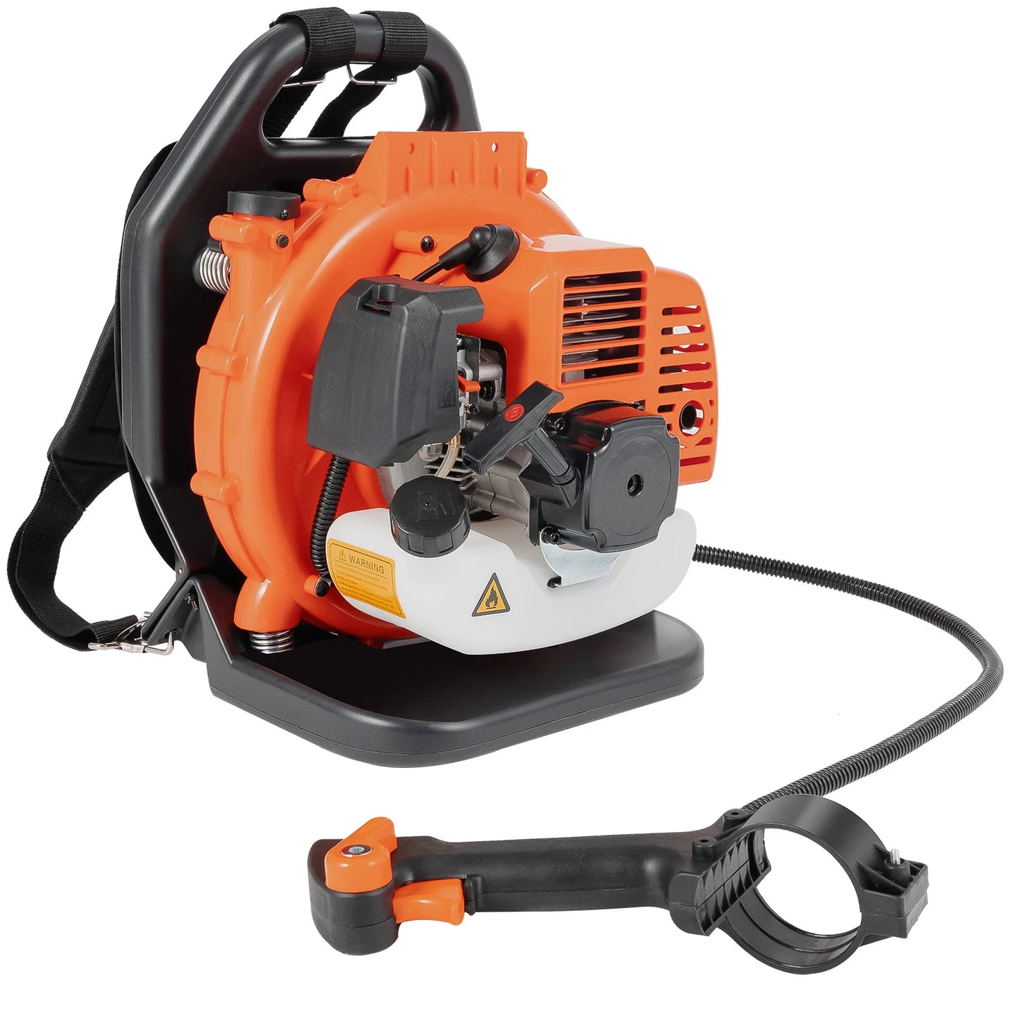 Commercial Backpack Leaf Blower Gas Powered Grass Lawn Blower 2-Stroke 42.7CC Garden Leaf Blower