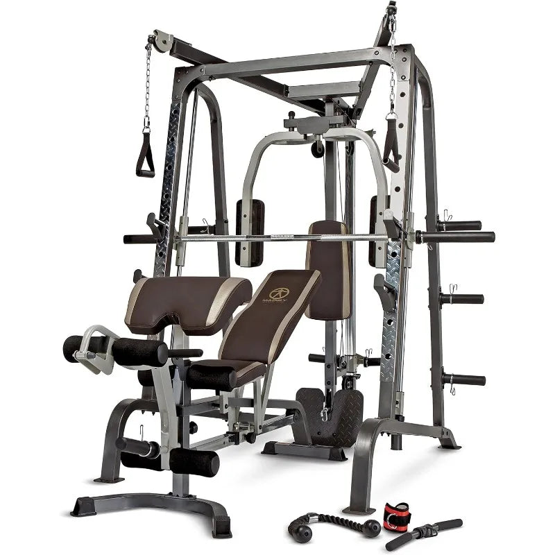 MARCY Smith Cage Workout Machine Full Body Strength Training Home Gym Equipment