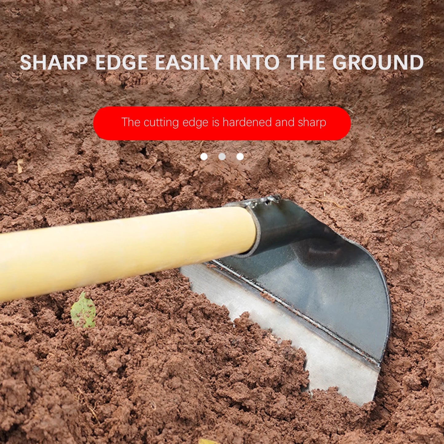 Farm Hoe Agricultural Weeding Hoe For Vegetable Gardening