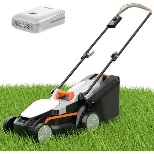 Cordless Lawn Mower , Handy+ Electric Lawn Mowers, Heights Adjustment, Light Weight