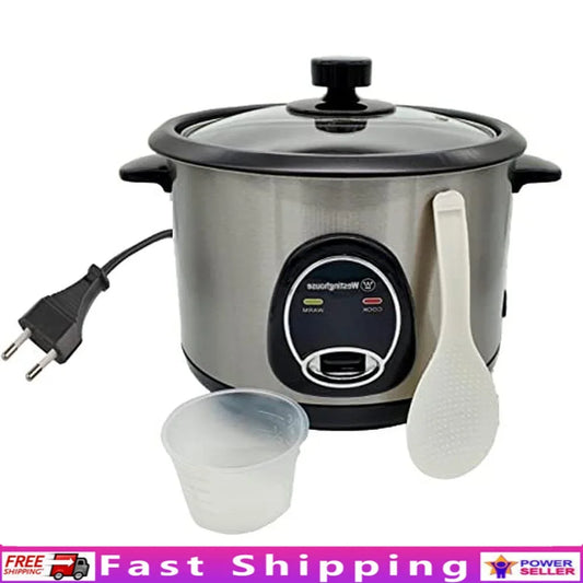220V Rice Cooker 10 Cup Non Stick Pot Measuring Cup Keep Warm Function Electric Cooker Cooking Appliance Kitchen Cookware