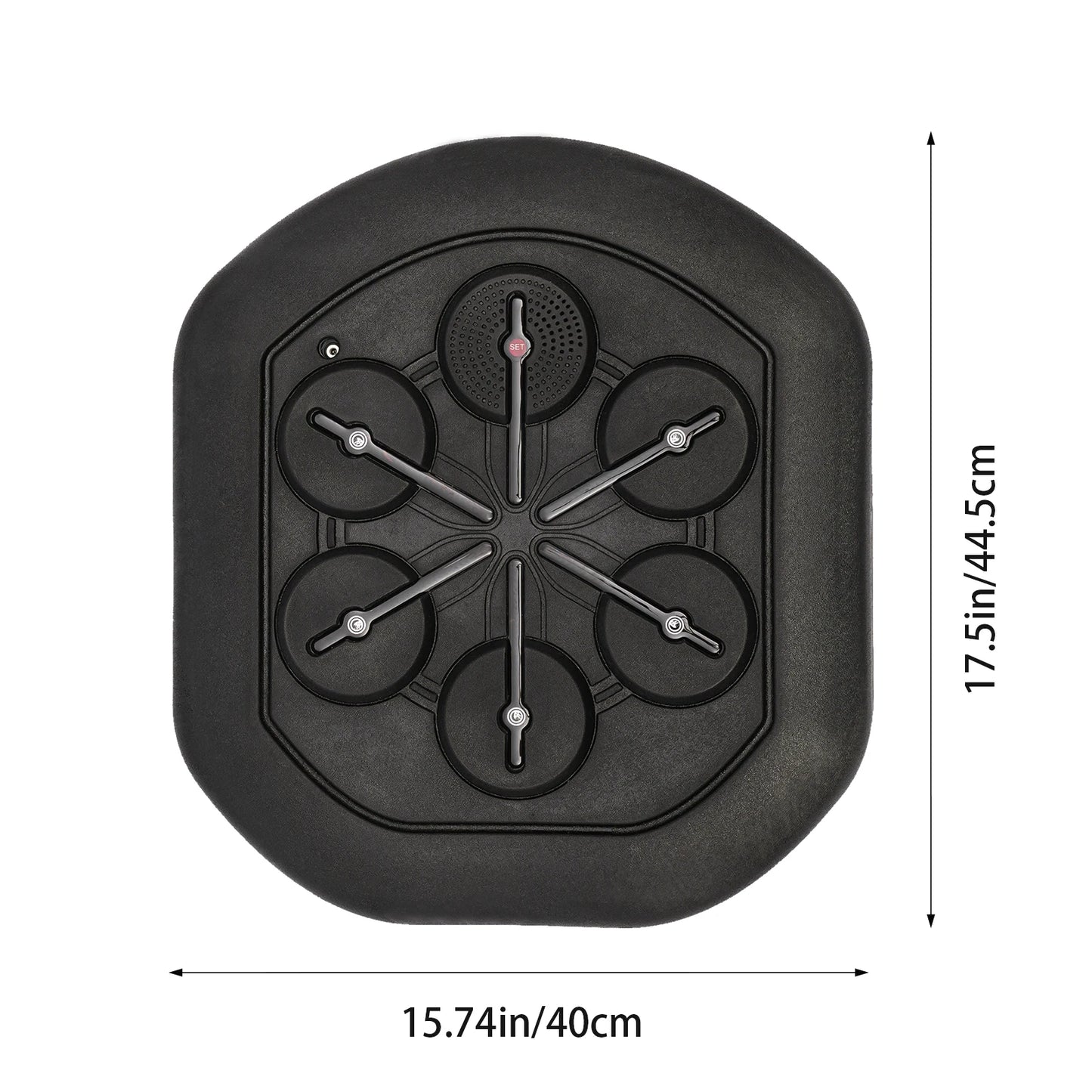 Music Boxing Machine Wall Mounted LED Light Boxing Equipment Bluetooth Smart Boxing Training for Home Gym