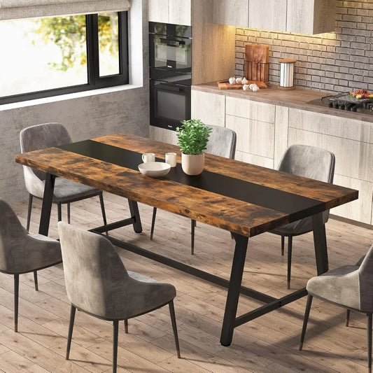 Tribesigns Dining Table for 8 People, 70.87-inch