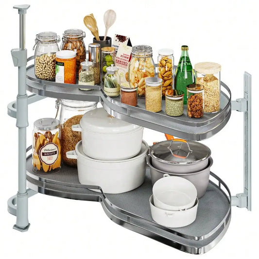 Swing Right Blind Corner Kitchen Cabinet Organizer Left Handed