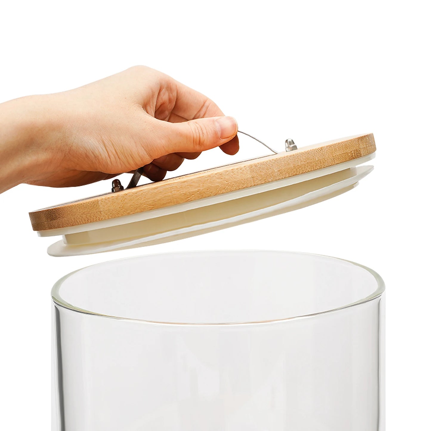 7.5L Rice Dispenser Airtight Storage Container Dry Food Storage W/ Cup Kitchen Grain Storage Bucket