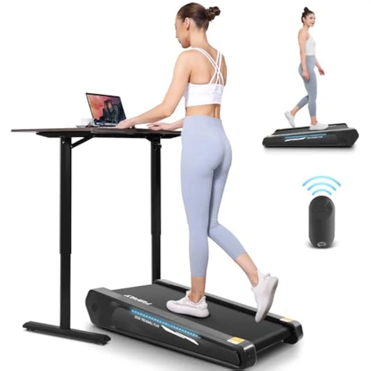 Smallest Walking Pad with Incline, 2 in 1 Compact Treadmill
