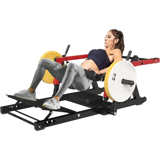 Hip Thrust Machine 800LBS Plate-Loaded Glute Bridge