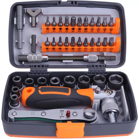 Labor-Saving Ratchet Screwdriver Set